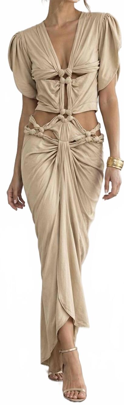 NEW ISABEL MARANT sirena dress in ecru